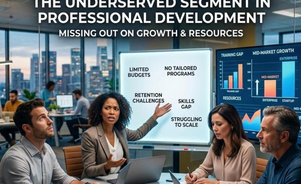 Why mid-market organizations are the most underserved segment in professional development